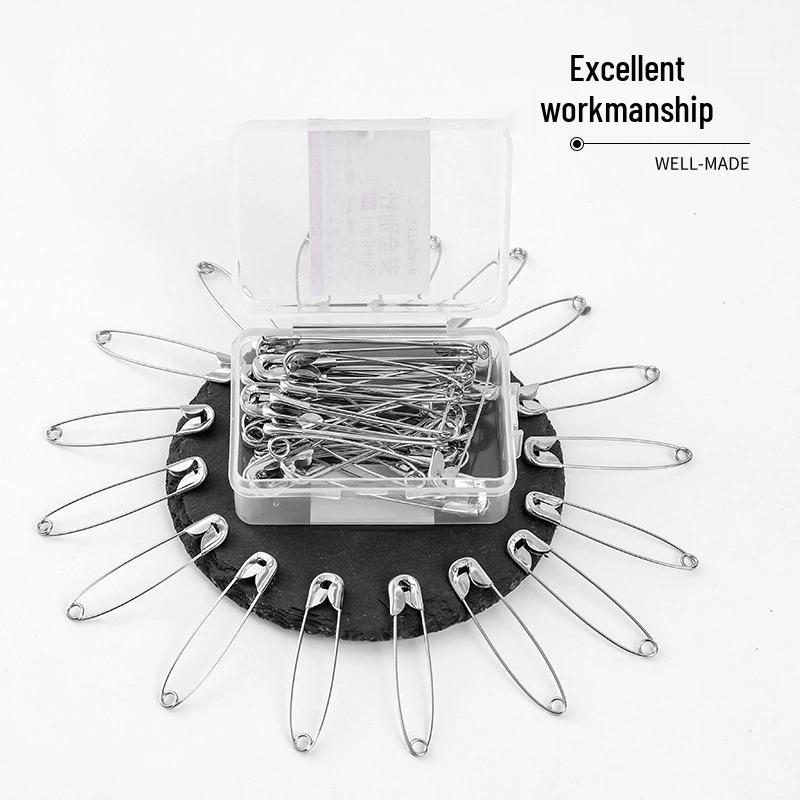 Большие безопасные броши в старинном стиле: Прочная, утолщенная конструкция для надежной фиксации одежды