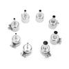8 Pcs Stainless Steel Hot Air Gun Nozzle Heat Resisting Nozzle for 850 Heat Gun 3~12mm