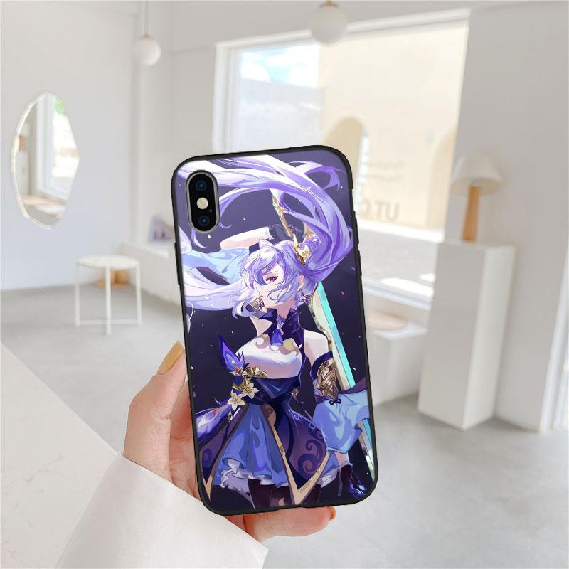 AQ58 Genshin Impact Мягкий чехол для телефона OPPO A40 A60 A80 A15 A16 A16K A12 A17 A17K A54 A54S A53 A53S A55 A56 A57 A98 F23