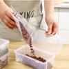 Коробка для хранения на кухне Зерновые Влагонепроницаемая Герметичная Крышка Штабелируемая Пластиковая Бутыль для хранения Дом Холодильник Герметичная Емкость