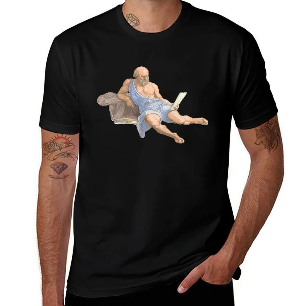 Diogenes of Sinope T-Shirt Casual Short Sleeve Cotton T-Shirt
