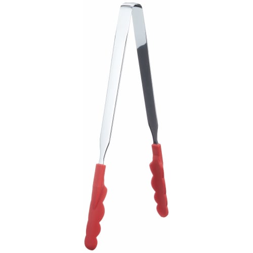 Tanabe Metal N-Line Antibacterial Heat-Resistant Color Tongs GF Red BTV8201