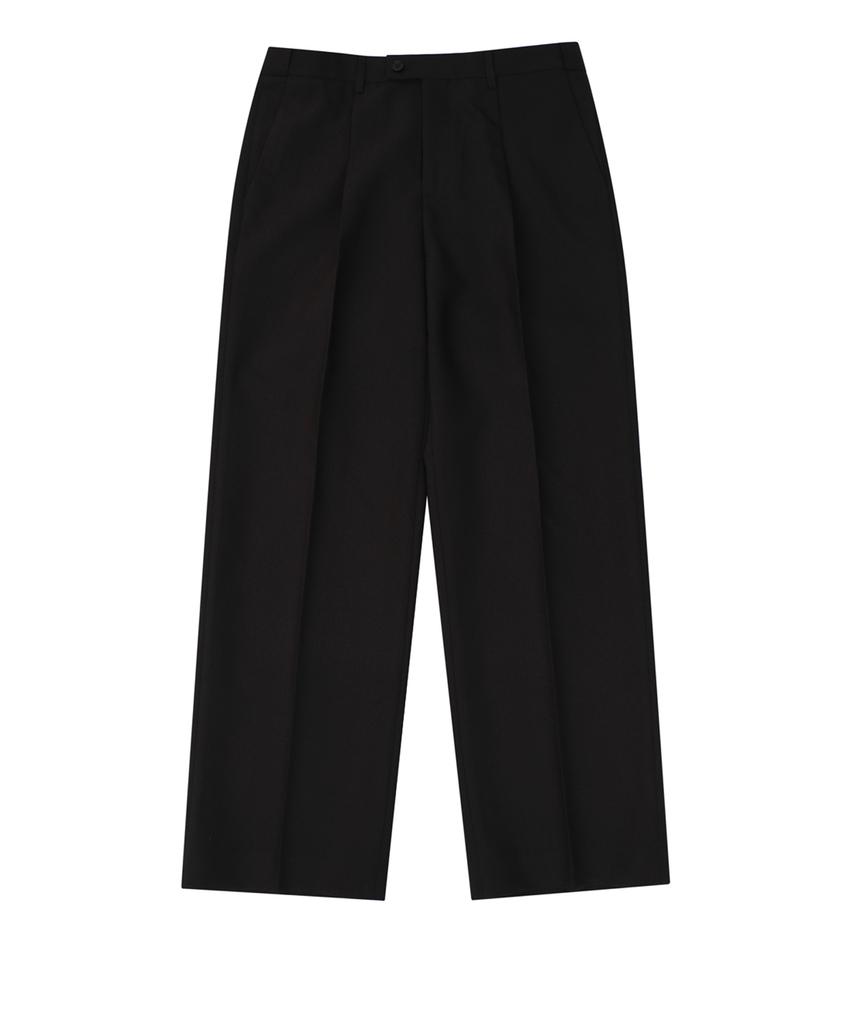 ESN Tailor One-Pleat Hidden Elastic Waist Slacks - 3 Colors
