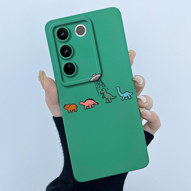 Чехол для Vivo V27 (В2231) V27 Pro (V2230) V27e (V2237) Чехол для телефона VivoV27 V 27e 27Pro 5G Силиконовый Милый Сладкий Печатный Чехол