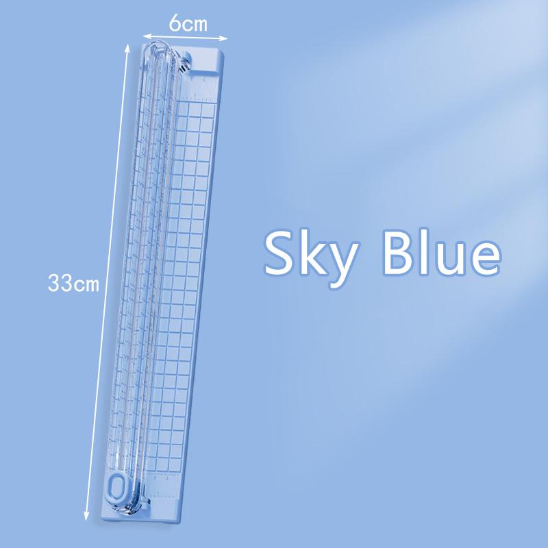 Portable A3 Paper Cutter Photo Cutter High Quality Durable Morandi Color Manual Cutting Tool Student School Office Supplies