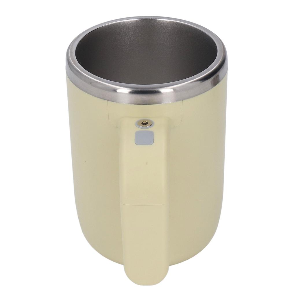 Самоперемешивающаяся кружка с магнитной зарядкой, электрическая автоматическая чашка для перемешивания из нержавеющей стали для кофе, чая H