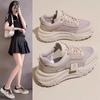 Women's Shoes New Versatile Single Mesh Sneakers Students Platform Dad Shoes Summer Hollow Out Maternity Shoes