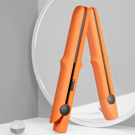 Mini Curling Iron Hair Straightener Portable Multifunction Ceramic Fast Heating Bangs Hair Curler Flat Iron Curling Wand Women Hair Styling Tool