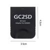 Профессиональный адаптер для карт GC2SD для Micro SD Plug and Play для игровых консолей GameCube Wii, адаптер для слота для карт памяти