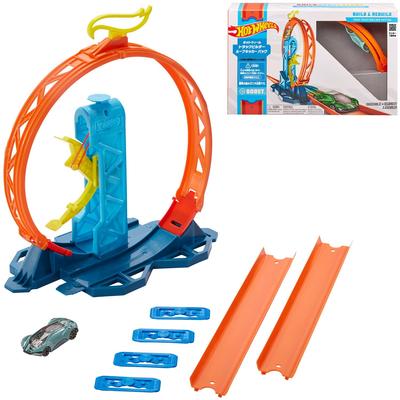 Hot Wheels Track Builder Набор петель-кикеров 1 GLC90 [Включает мини-машинку]