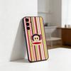 Милый забавный американский бренд P-Paul Frank Чехол для телефона для Samsung S25,S24,S21,S22,S23,S30,Ultra,S20,Plus,Fe,Lite Черный корпус