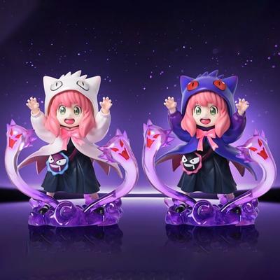 Spy X Family Аня аниме фигурка Аня Cos Gengars Series ПВХ фигурка коллекция орнамент модель игрушка детские подарки на день рождения