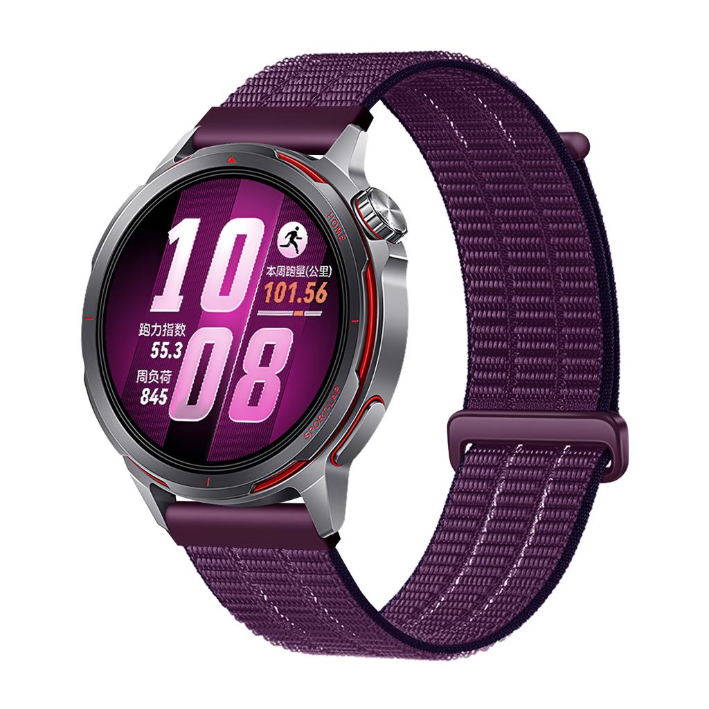 18mm 20mm 22mm Nylon Strap for Samsung Galaxy Watch 7 6 5 4 Classic 5Pro Active Silicone Band for Huawei Watch 5 GT5 Pro 46mm