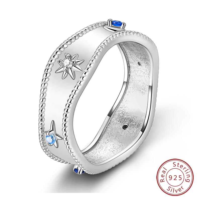 925 Sterling Silver Heart Shaped Infinite Minimalist Rings Hollow Celtic Knot Rings for Women Elegant Engagement Wedding Jewelry