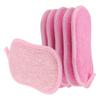 Uxcell Multipurpose Kitchen Dish Sponge Microfiber Sponge Scouring Pad Sponge Scrub for Dishwashing Kitchen Cleaning Pink 5pcs Scrubber, Non-Scratch