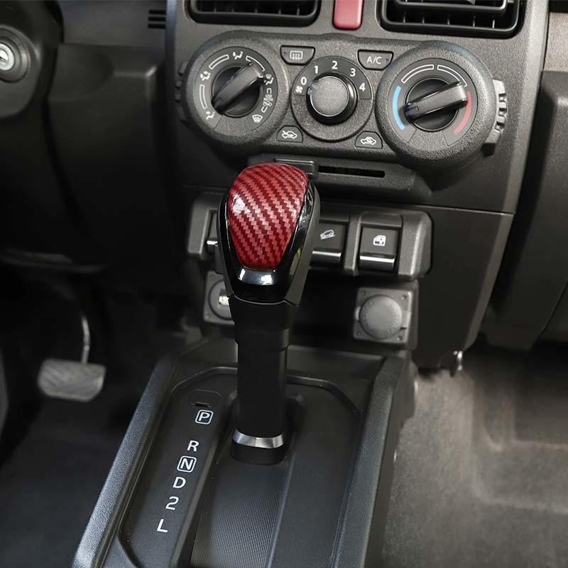 Декоративные наклейки на ручку переключения передач автомобиля ABS для Suzuki Jimny 2019 Up Interior Accessories