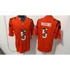 Cincinnati Bengals 5 Higgins Football Jersey Embroidered Game Uniform Men Women