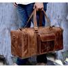 Leather Gym Bag Leather Travel Bag Personalized Handmade Leather Duffel Bag Leather Weekender Bag Leather Sports Duffel Bag for Men Gift Him