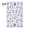 Maple Leaves Manicure Decals Autumn Leaf Nail Art Stickers, Waterproof Fall Decorations Decals, Self-Adhesive Stickers for Women and Girls Design