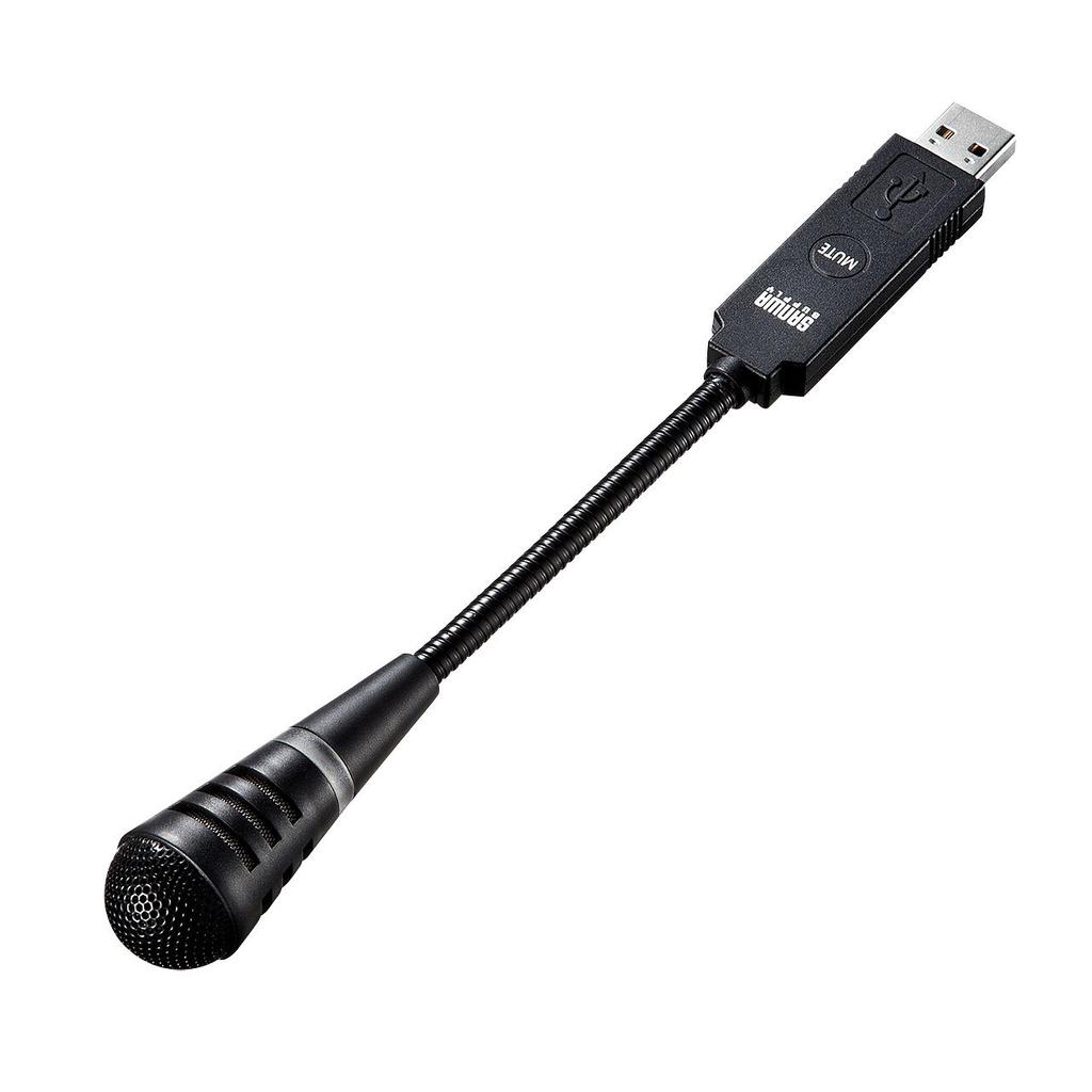 Sanwa поставляет USB-микрофон однонаправленный прямого подключения MM-MCU02BK