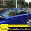 10th Gen Accord Car Window Trim: Inspire Upper Window Decoration Strip