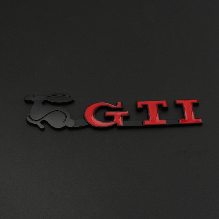 Подходит для эмблем Volkswagen POLO, Golf и GTI, логотипов решетки радиатора, наклеек с кроликом и персонализированных задних значков.