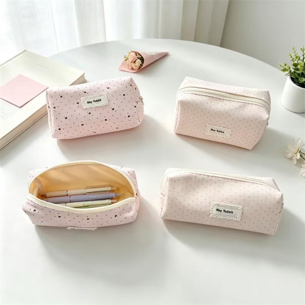 Korean-style Pen Pouch Canvas Storage Bag New Cosmetic Pouch School