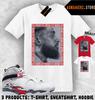 Футболка в тон AJ 8 Bugs Bunny 2025 Для сочетания со кроссовками Nipsey T-shirt