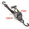 Car Retractable Ratchet Strap Automatic Shrink Bundle Tape For Motorcycles For Load Luggage Strap Ratchet