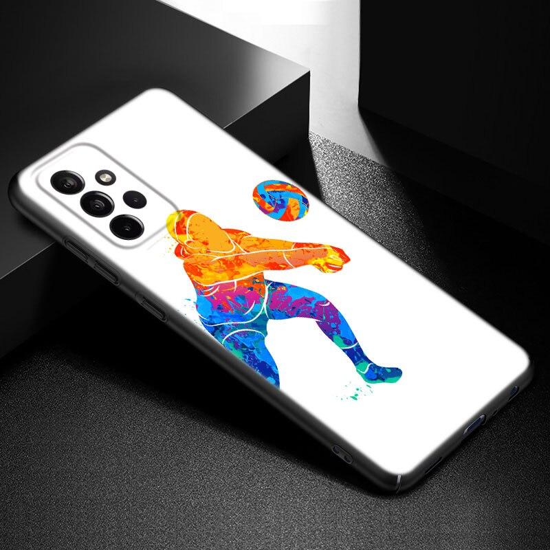 Чехол для телефона «Волейбол» для Samsung Galaxy A21 A30 A50 A52 S A13 A22 A32 A33 A53 A73 5G A11 A12 A31 A51 A70 A71 A72