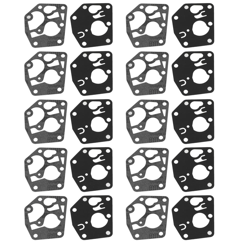 10 комплектов прокладок диафрагмы карбюратора, аксессуары для ремонта Briggs & Stratton 795083