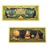 Christmas commemorative coins, Santa Claus gold coins, Halloween gold banknotes, badges, collectible medals, commemorative coins, gifts
