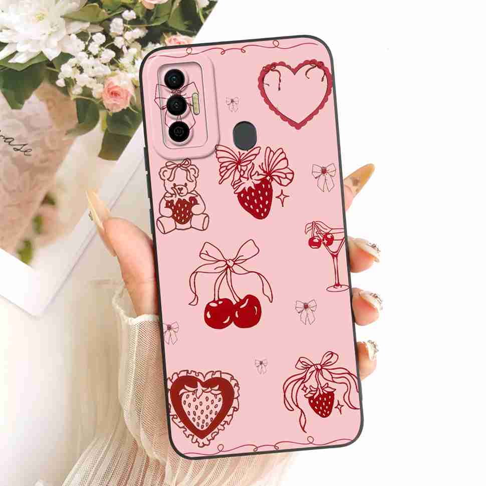 Для Tecno Spark 7 Модный Дракон Ударопрочный Защитный Чехол для Телефона Spark7 7P 7Pro KF6 KF7j Мягкий Силиконовый Чехол