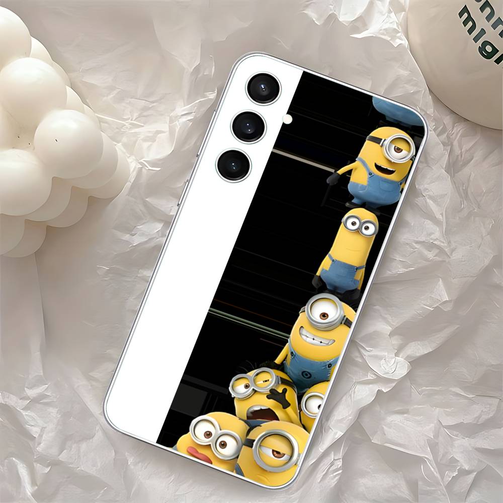 Чехол для телефона MOVIE M-Minions для Samsung Galaxy S25 S24 S23 S22 S21 FE Ultra Plus A32 A53 A13 A31 Мягкий чехол