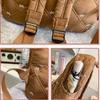 Embroidery Embroidered Bow Backpack Preppy Style Students School Bag Nylon Backpack  Outdoor