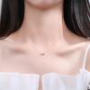 Fashion Diamond Necklace for Japanese and Korean Women, Simple and Versatile, with A Sense of Luxury and Niche Design