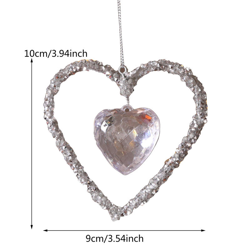 Подвесное украшение Рождественские украшения для елки Украшение для зимних украшений Аксессуары для дерева, окна, двери