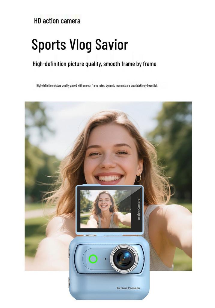 Retro Thumb HD Magnetic Camera: Portable Photo & Video Recorder for Students