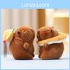 Adorable Plush Capybara Stuffed Animal Keychain Soft Toy Bag Charm For Kids
