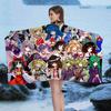 Классическое пляжное полотенце для плавания T-Touhou P-Project Аниме Мягкое Впитывающее Мочалка Детские Подарки Для Детей Путешествия Кемпинг Спортзал