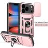 Бронированный защитный чехол для iPhone 17 16 Pro Max с магнитным кольцом для iPhone 17 Air 16E чехол для телефона с защитой камеры