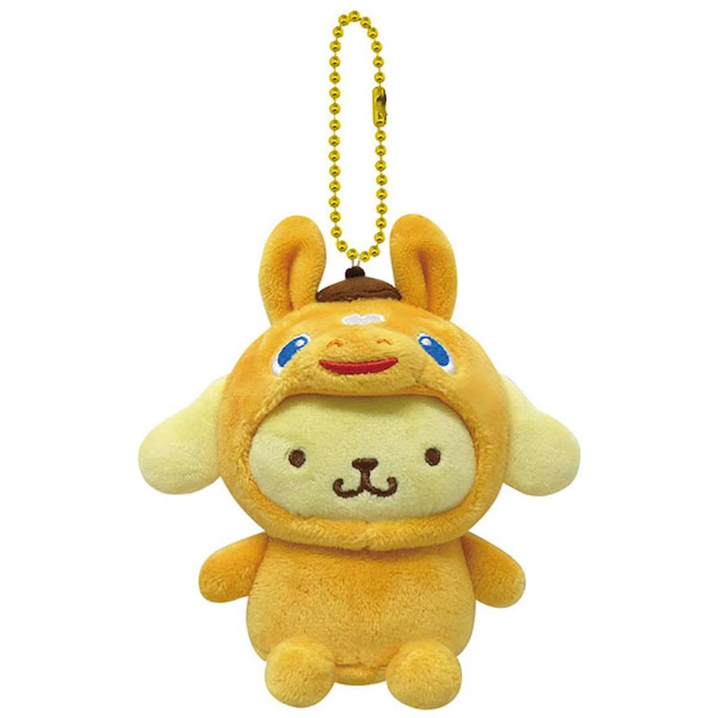K Company Rody x Sanrio Characters Ball Chain Mascot Pompompurin RSA-BM-PN