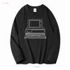 A1 Винтажная футболка 80-х IBM Personal Computers On Campus Взрослая XL Синяя Мужская с длинным или коротким рукавом винтаж Стирка с принтом