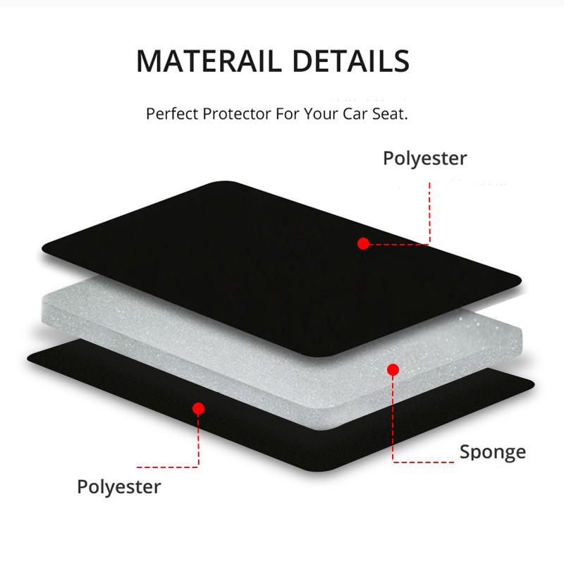 Full Car Seat Covers Polyester Breathable Fashionable Car Interior Decoration Universal Fit Car Seat Cushion Covers