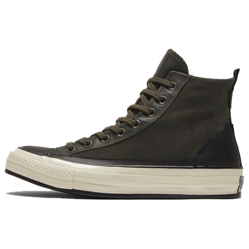 Haven x Converse 1970-е Chuck Taylor All Star Нескользящие и износостойкие высокие кеды для скейтбординга Унисекс Темно-зеленый