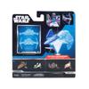 Star Wars Micro Galaxy Squadron Mace Windu's Jedi Interceptor Mystery Bundle - 3-inch Light Armor Class and Scout Class Vehicles with Accessories