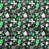 Cotton Flex Light Green Fabric Poker Card Craft Projects Decor Fabric Printed By The Yard 40 Inch