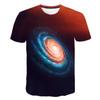 Футболка Vast Universe Galaxy Graphic, летняя модная мужская футболка с 3D-принтом, повседневная футболка в стиле хип-хоп с круглым воротником