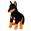 Doberman Plush Toy (40cm) - A Fearless Doberman Gift for Birthdays, Celebrations, Children, and Friends.