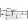 VidaXL Bed Frames Black Metal 180 X 200 Cm